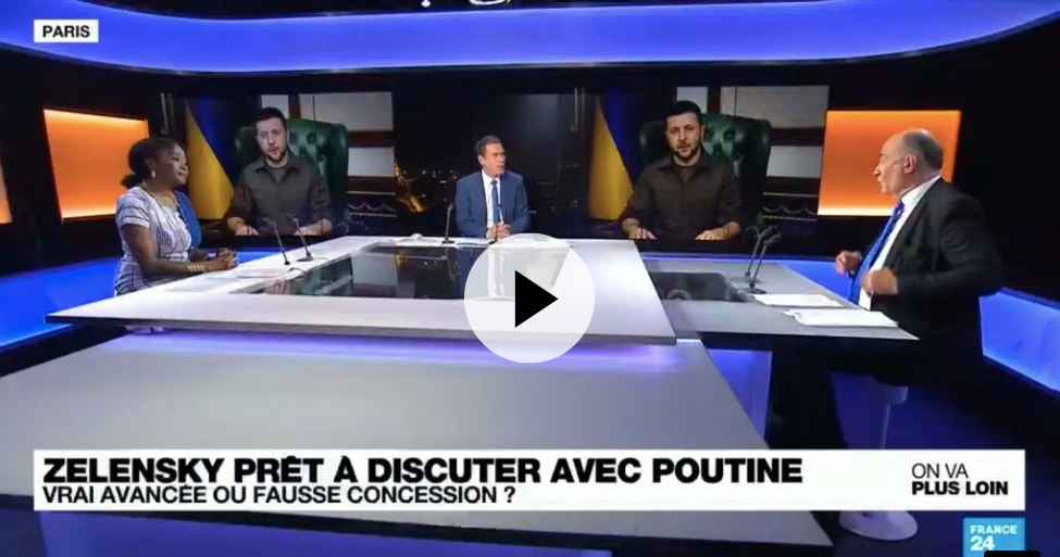 Zelensky : une main tendue vers Moscou ?